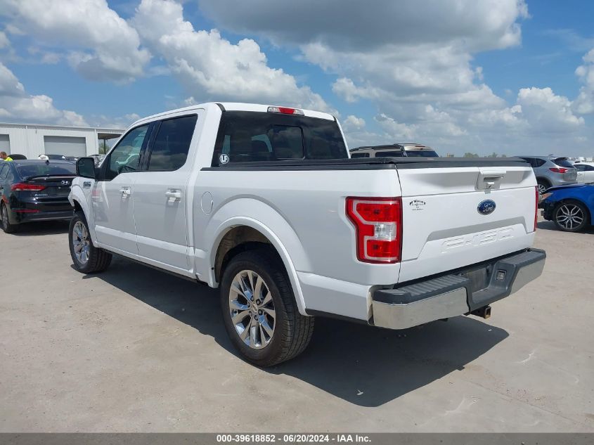 2018 FORD F-150 LARIAT - 1FTEW1C50JKD32947