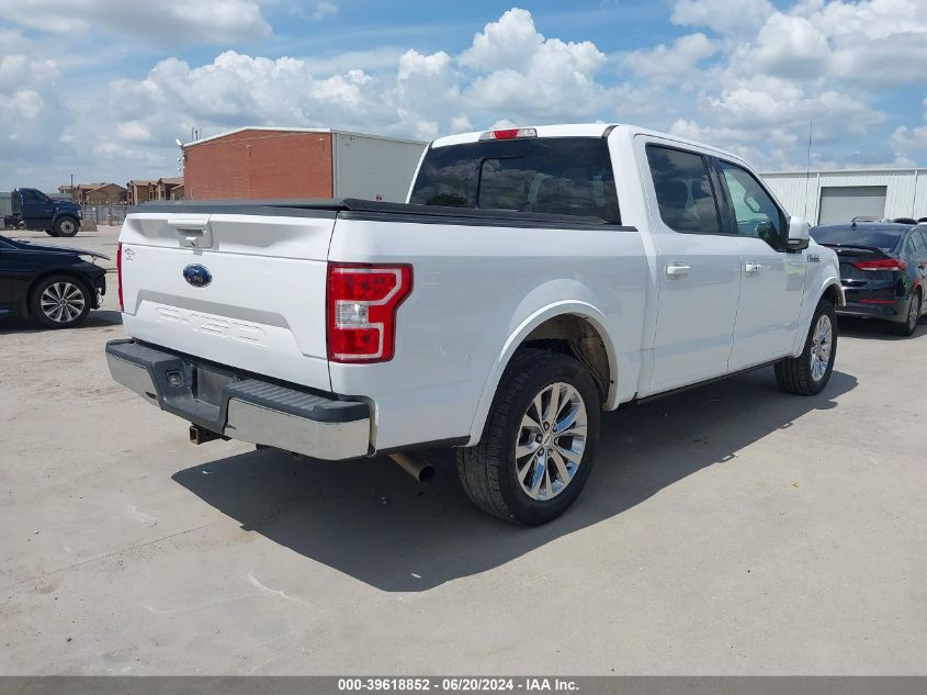 2018 FORD F-150 LARIAT - 1FTEW1C50JKD32947