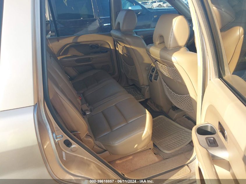 2007 Honda Pilot Ex-L VIN: 5FNYF28767B027746 Lot: 39618857