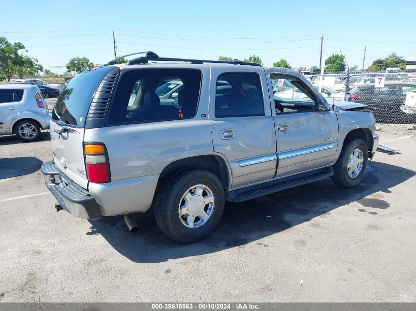 2004 GMC Yukon Slt VIN: 1GKEK13T04J179205 Lot: 39618863