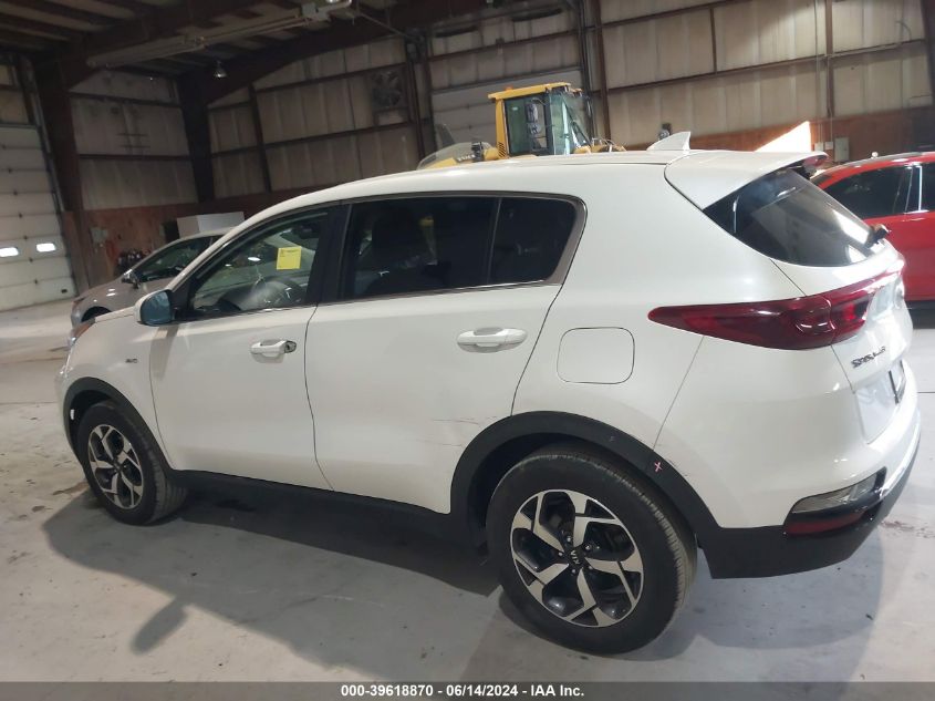 2021 Kia Sportage Lx VIN: KNDPMCAC6M7906423 Lot: 39618870