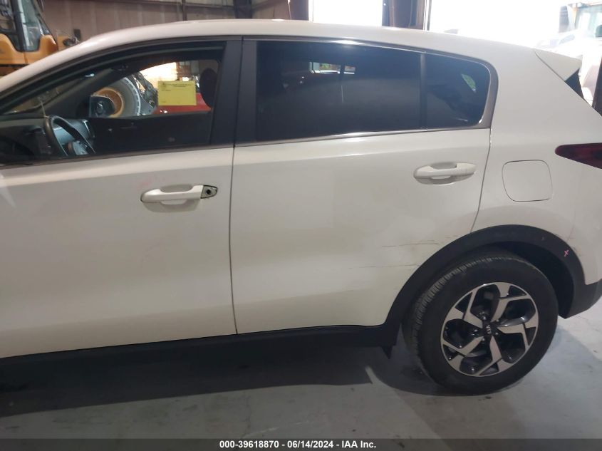 2021 Kia Sportage Lx VIN: KNDPMCAC6M7906423 Lot: 39618870