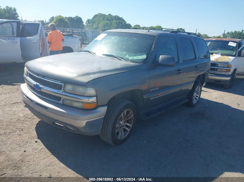 2002 Chevrolet Tahoe Lt VIN: 1GNEC13T72R232366 Lot: 39618882