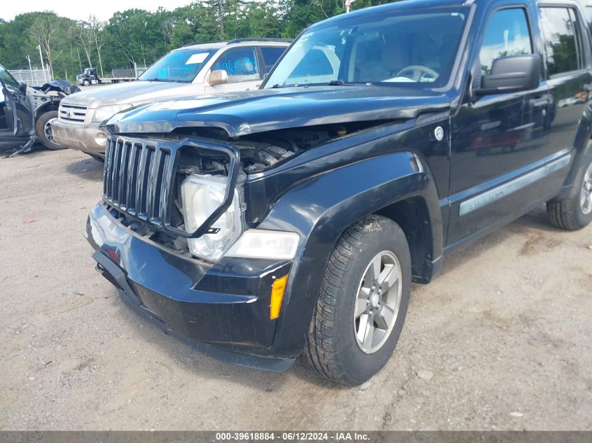 2008 Jeep Liberty Sport VIN: 1J8GN28K88W193825 Lot: 39618884