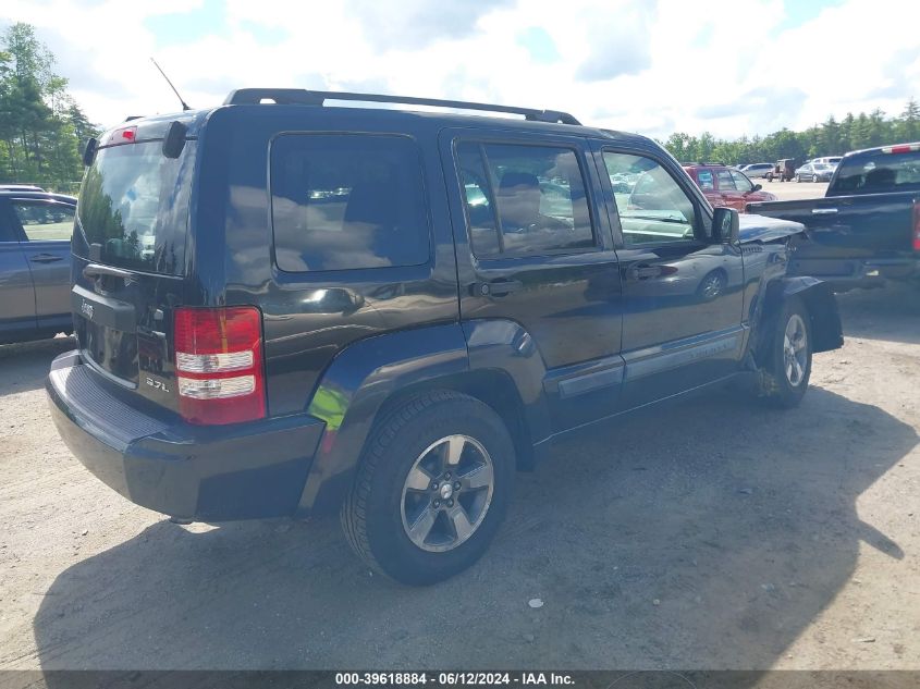 2008 Jeep Liberty Sport VIN: 1J8GN28K88W193825 Lot: 39618884