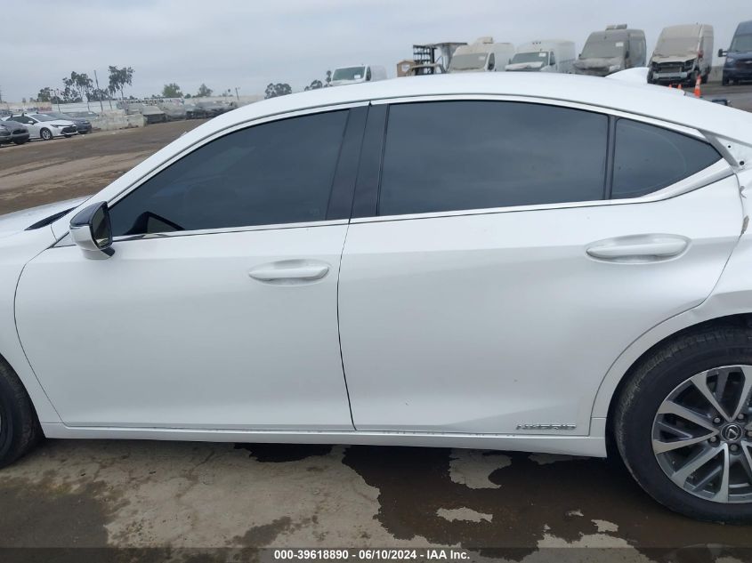 2022 Lexus Es 300H VIN: 58ACA1C19NU023737 Lot: 39618890