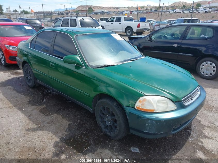 1998 Honda Civic Ex VIN: 2HGEJ8545WH619633 Lot: 39618894