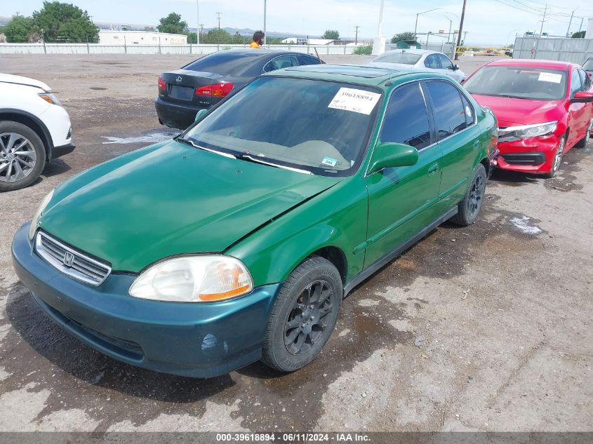 1998 Honda Civic Ex VIN: 2HGEJ8545WH619633 Lot: 39618894