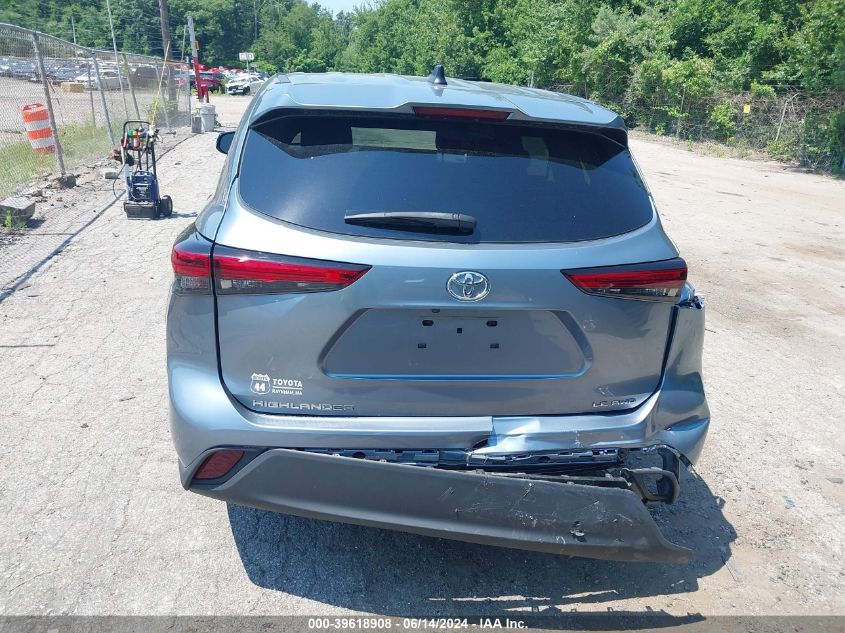 2022 Toyota Highlander Le VIN: 5TDBZRBH9NS203933 Lot: 39618908