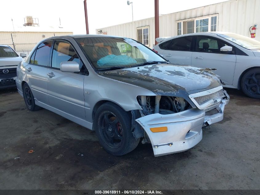 2002 Mitsubishi Lancer Oz Rally VIN: JA3AJ86E12U007794 Lot: 39618911