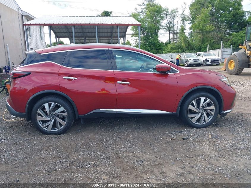 2020 Nissan Murano Sl Intelligent Awd VIN: 5N1AZ2CS9LN146094 Lot: 39618913