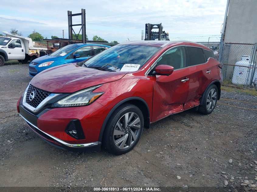 VIN 5N1AZ2CS9LN146094 2020 NISSAN MURANO SL INTELLIGENT AWD