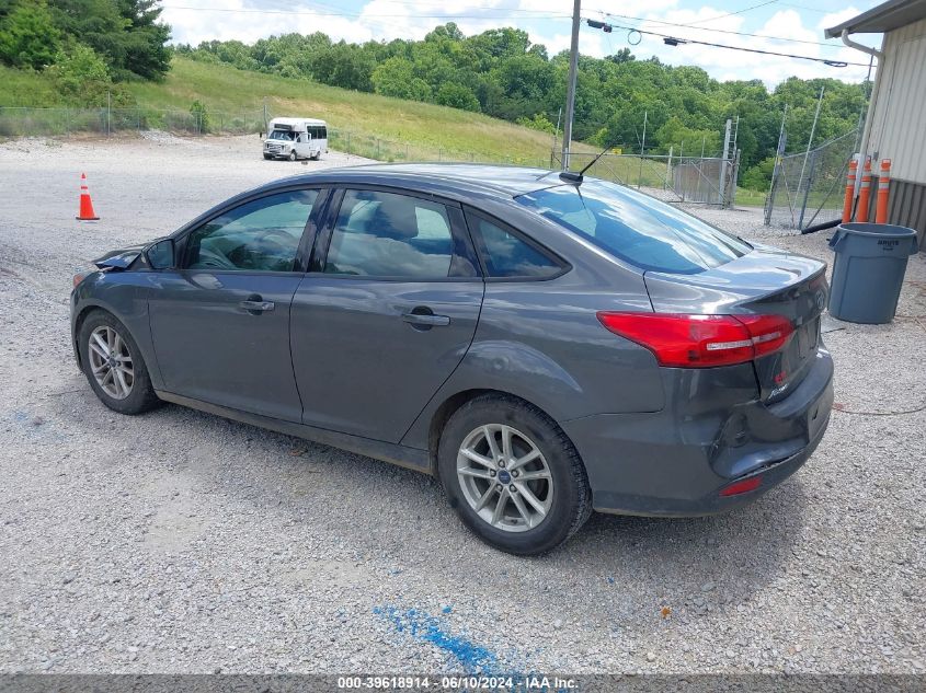 2016 Ford Focus Se VIN: 1FADP3F25GL219834 Lot: 39618914