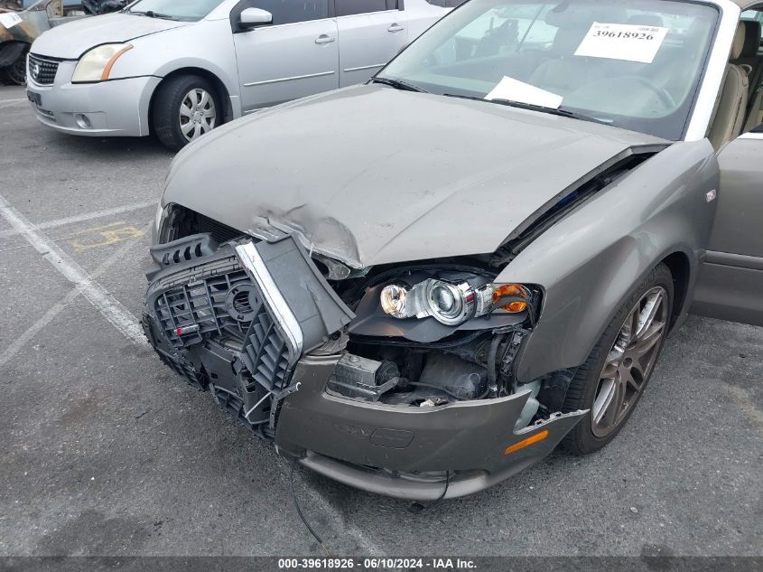 2009 Audi A4 2.0T Special Edition VIN: WAUAF48H09K011308 Lot: 39618926