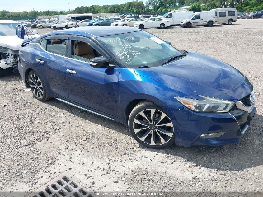 2016 Nissan Maxima 3.5 Platinum/3.5 S/3.5 Sl/3.5 Sr/3.5 Sv VIN: 1N4AA6AP4GC432007 Lot: 39618928