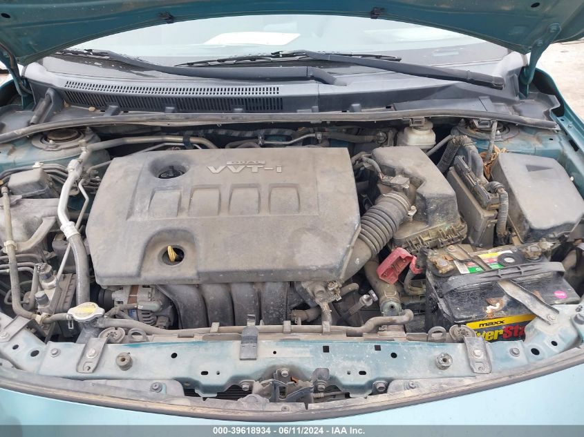 2010 Toyota Corolla Le VIN: 2T1BU4EE9AC198898 Lot: 39618934