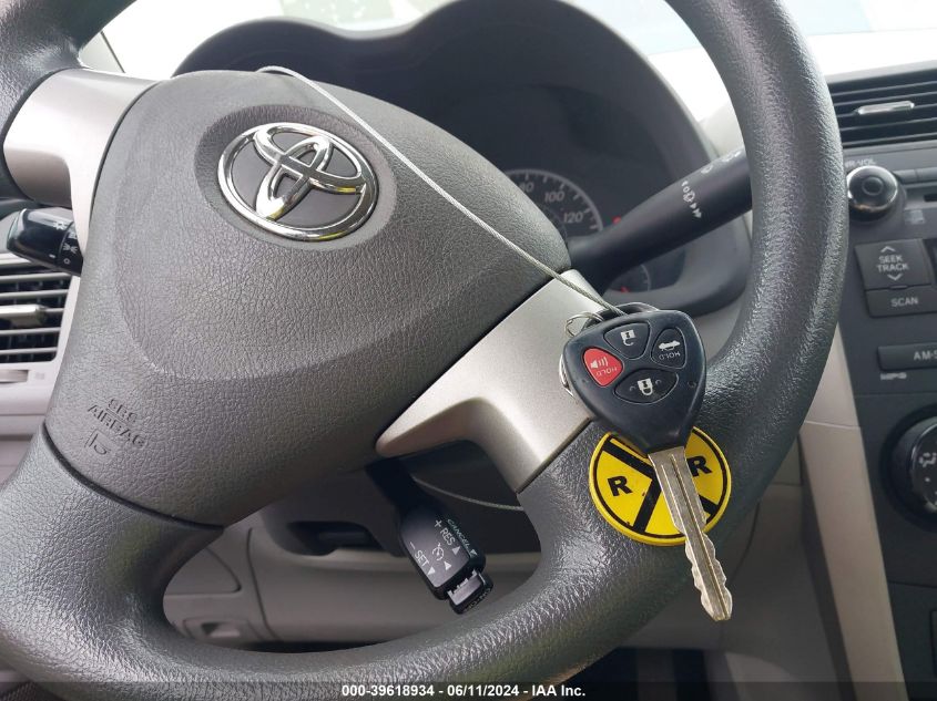 2010 Toyota Corolla Le VIN: 2T1BU4EE9AC198898 Lot: 39618934