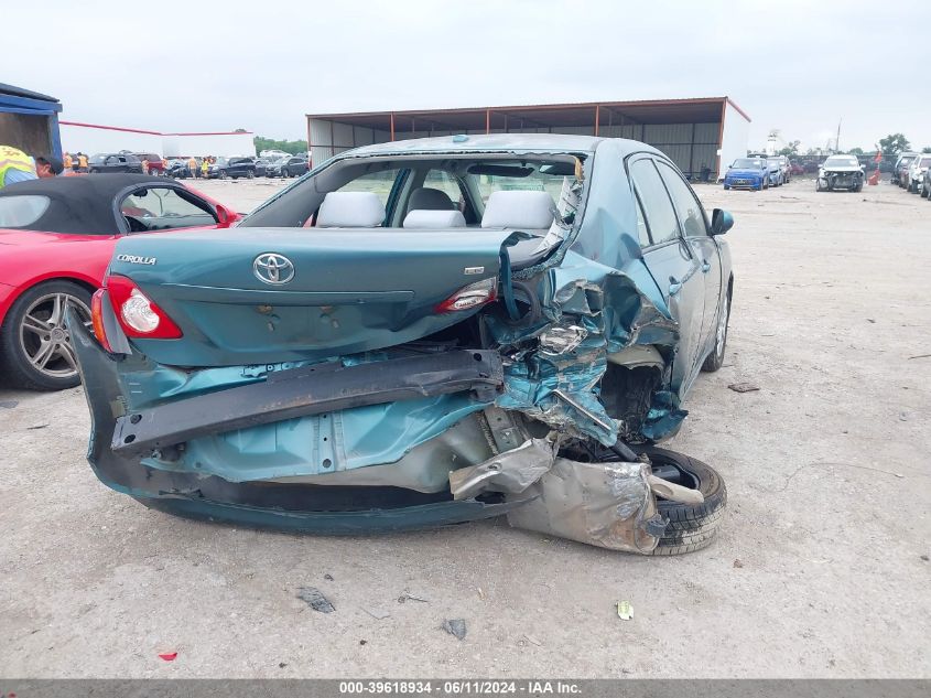 2010 Toyota Corolla Le VIN: 2T1BU4EE9AC198898 Lot: 39618934