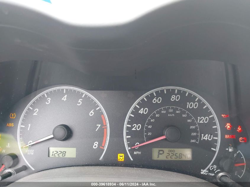 2010 Toyota Corolla Le VIN: 2T1BU4EE9AC198898 Lot: 39618934