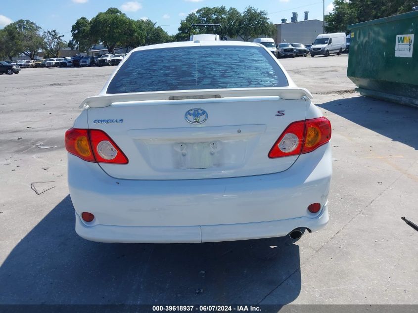 2010 Toyota Corolla S VIN: 2T1BU4EE8AC403028 Lot: 39618937