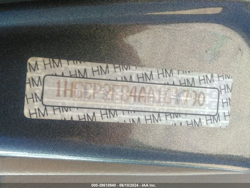 2010 Honda Accord 2.4 Ex-L VIN: 1HGCP2F84AA161790 Lot: 39618940