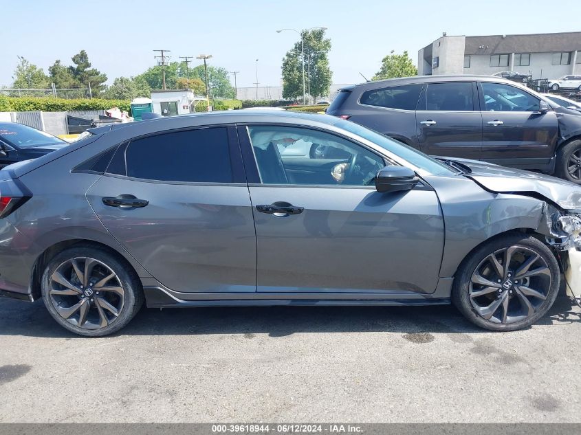 2019 Honda Civic Sport VIN: SHHFK7H42KU413559 Lot: 39618944