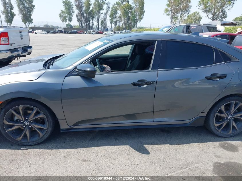 2019 Honda Civic Sport VIN: SHHFK7H42KU413559 Lot: 39618944