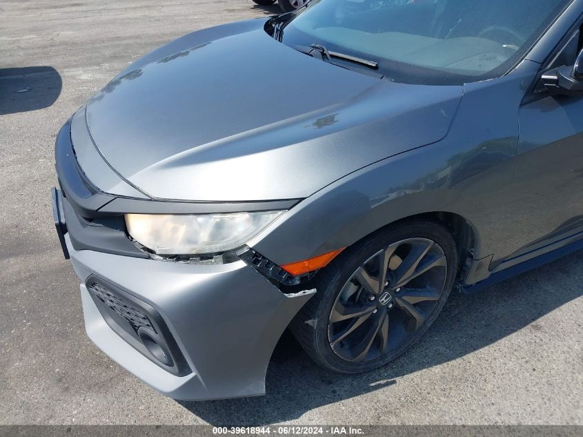 2019 Honda Civic Sport VIN: SHHFK7H42KU413559 Lot: 39618944