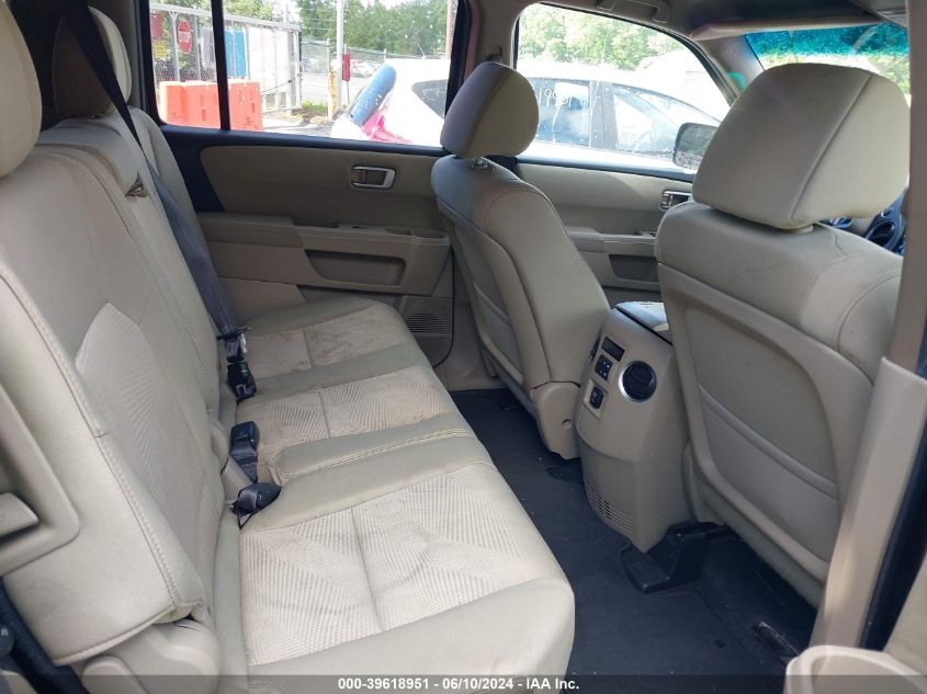 2012 Honda Pilot Lx VIN: 5FNYF4H23CB005164 Lot: 39618951