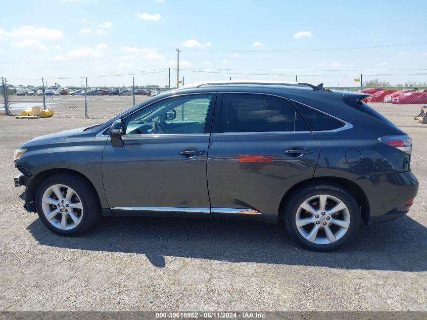 2011 Lexus Rx 350 VIN: 2T2BK1BA6BC1030 Lot: 39618952