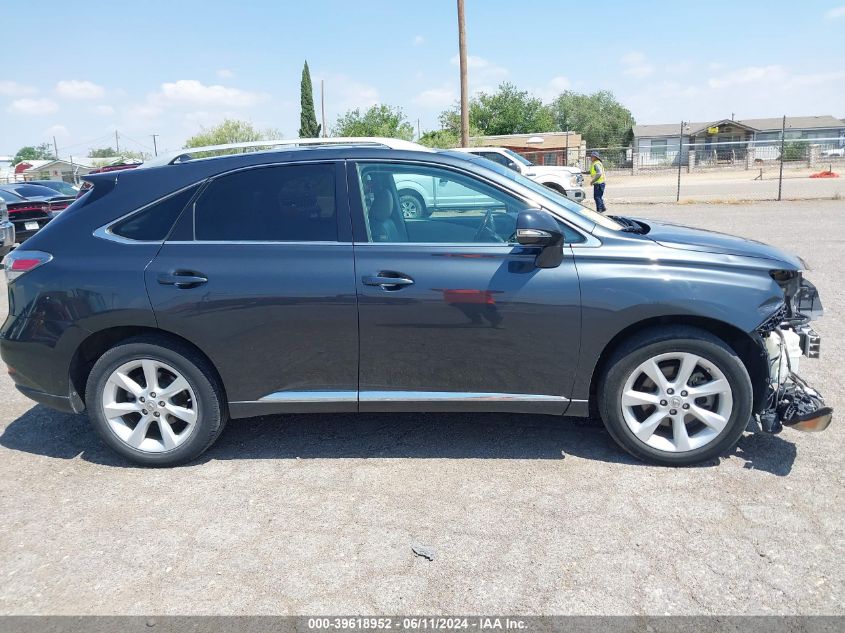 2011 Lexus Rx 350 VIN: 2T2BK1BA6BC1030 Lot: 39618952