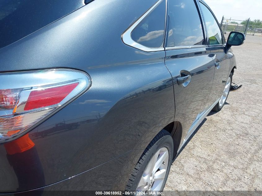 2011 Lexus Rx 350 VIN: 2T2BK1BA6BC1030 Lot: 39618952