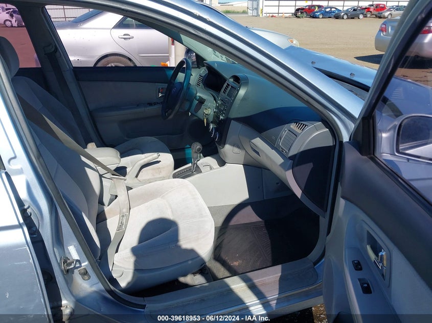 2007 Kia Spectra Ex VIN: KNAFE122575442895 Lot: 39618953