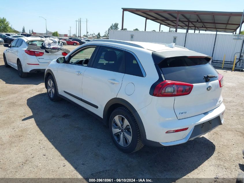 2019 Kia Niro Fe/Lx VIN: KNDCB3LC4K5261488 Lot: 39618961