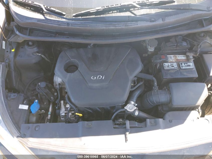 2013 Hyundai Accent Gls VIN: KMHCU4AE6DU313745 Lot: 39618965