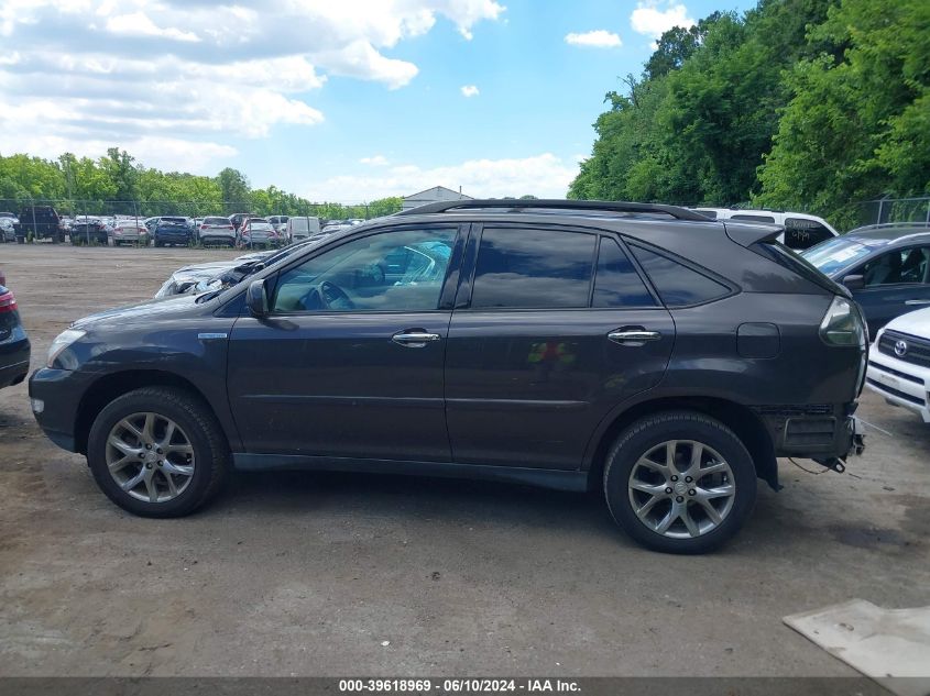 2009 Lexus Rx 350 VIN: 2T2HK31U89C104055 Lot: 39618969