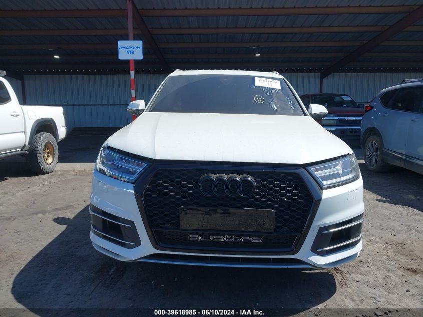 2017 Audi Q7 3.0T Premium VIN: WA1AAAF71HD036712 Lot: 39618985