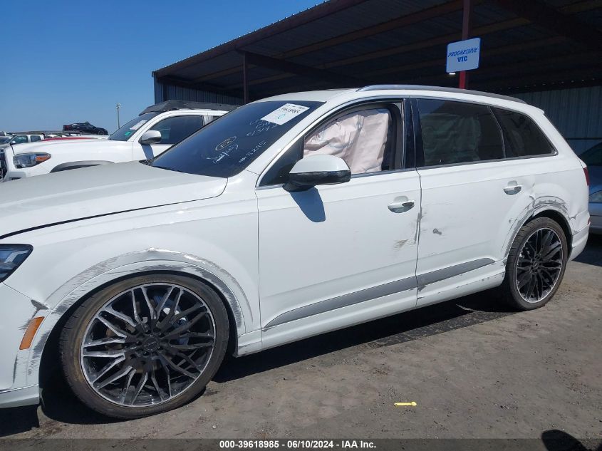 2017 Audi Q7 3.0T Premium VIN: WA1AAAF71HD036712 Lot: 39618985