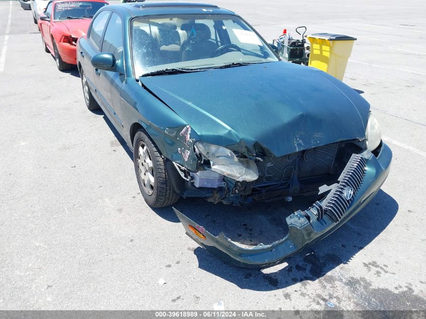 2001 Hyundai Sonata Gls/Gls W/Leather VIN: KMHWF35V21A463828 Lot: 39618989