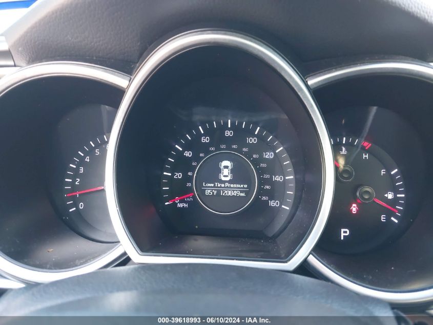 2015 Kia Optima Lx VIN: 5XXGM4A79FG394840 Lot: 39618993