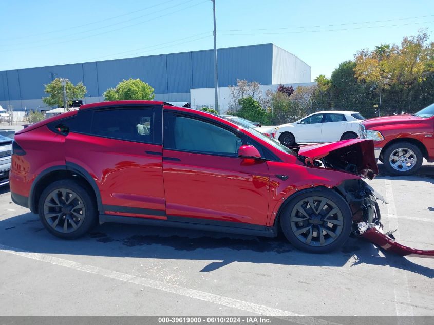 2023 Tesla Model X Dual Motor All-Wheel Drive/Standard Range VIN: 7SAXCDE50PF417361 Lot: 39619000