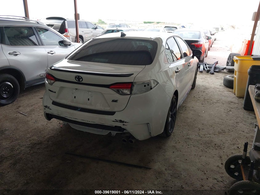 VIN 5YFS4MCE0MP088829 2021 TOYOTA COROLLA SE/NIGHT SHADE