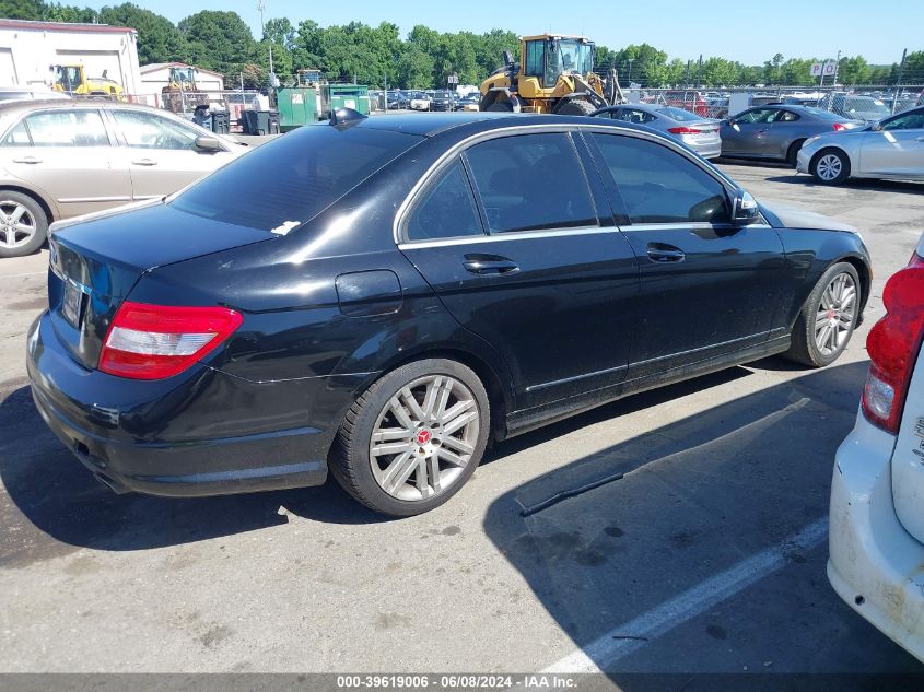 WDDGF54X49R079351 | 2009 MERCEDES-BENZ C 300