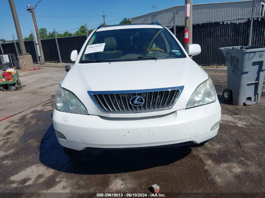 2008 Lexus Rx 350 VIN: 2T2HK31U28C059838 Lot: 39619013