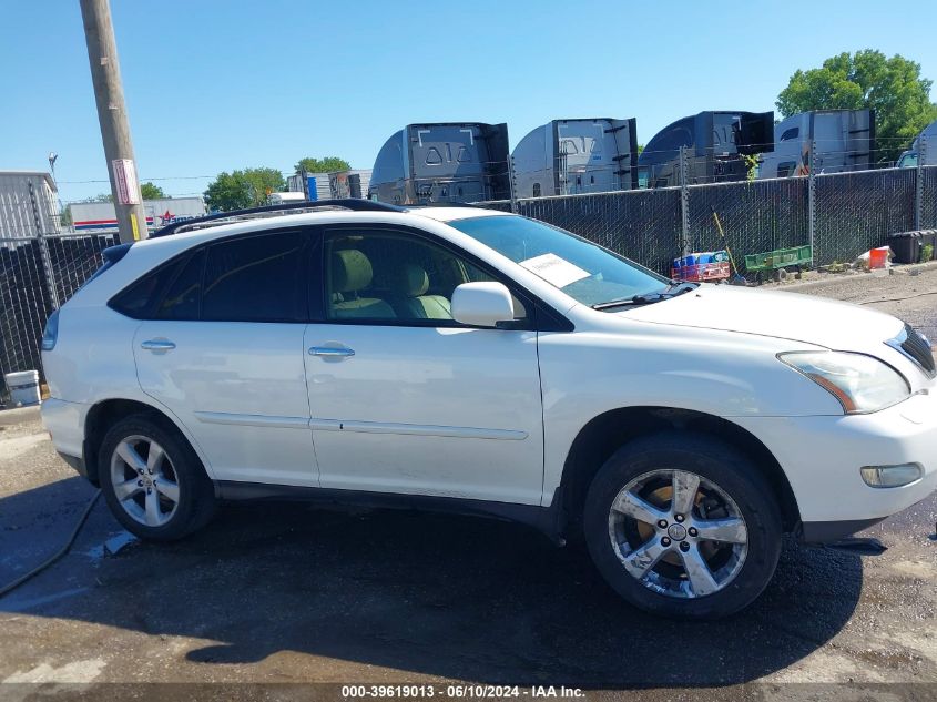 2008 Lexus Rx 350 VIN: 2T2HK31U28C059838 Lot: 39619013