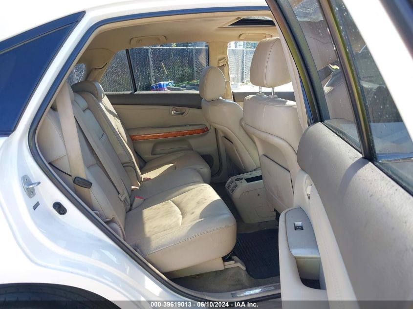 2008 Lexus Rx 350 VIN: 2T2HK31U28C059838 Lot: 39619013