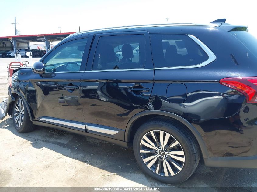 2019 Mitsubishi Outlander Sel VIN: JA4AD3A38KZ023554 Lot: 39619030