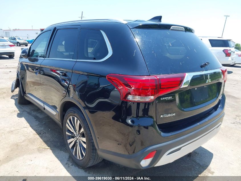 2019 Mitsubishi Outlander Sel VIN: JA4AD3A38KZ023554 Lot: 39619030