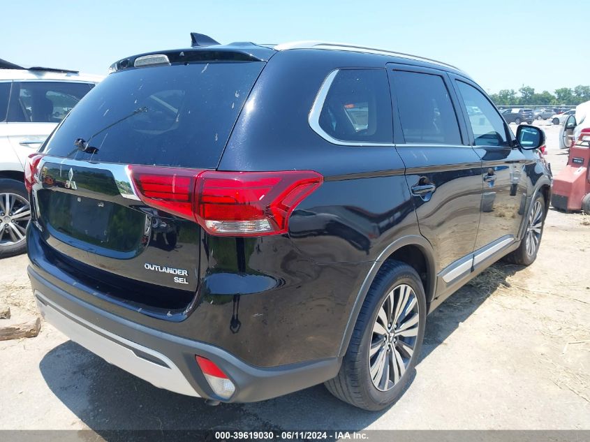 2019 Mitsubishi Outlander Sel VIN: JA4AD3A38KZ023554 Lot: 39619030