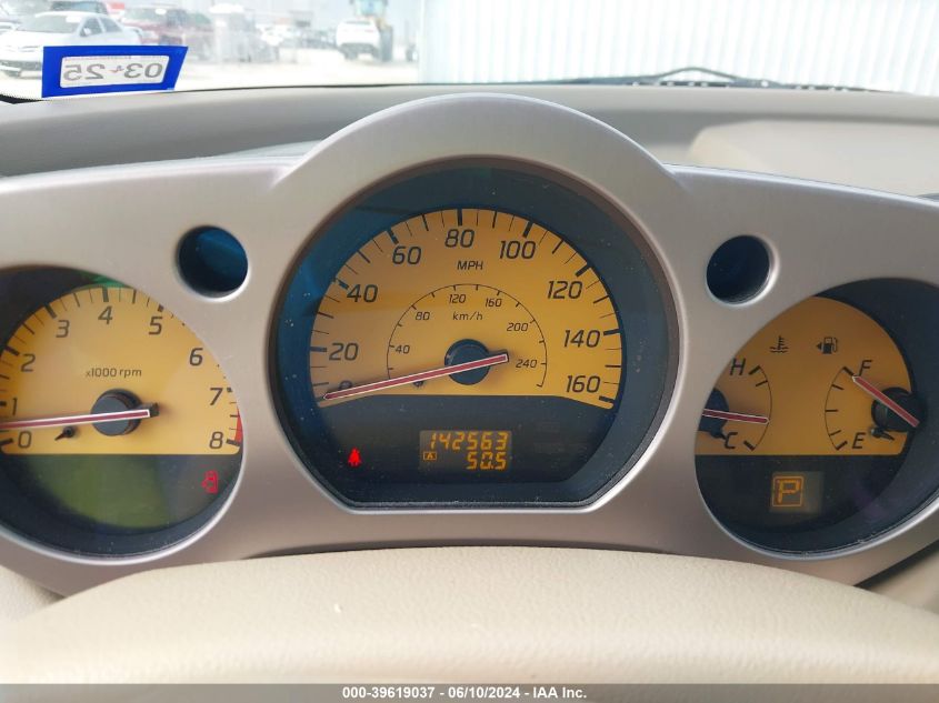 2005 Nissan Murano Sl VIN: JN8AZ08T15W313916 Lot: 39619037